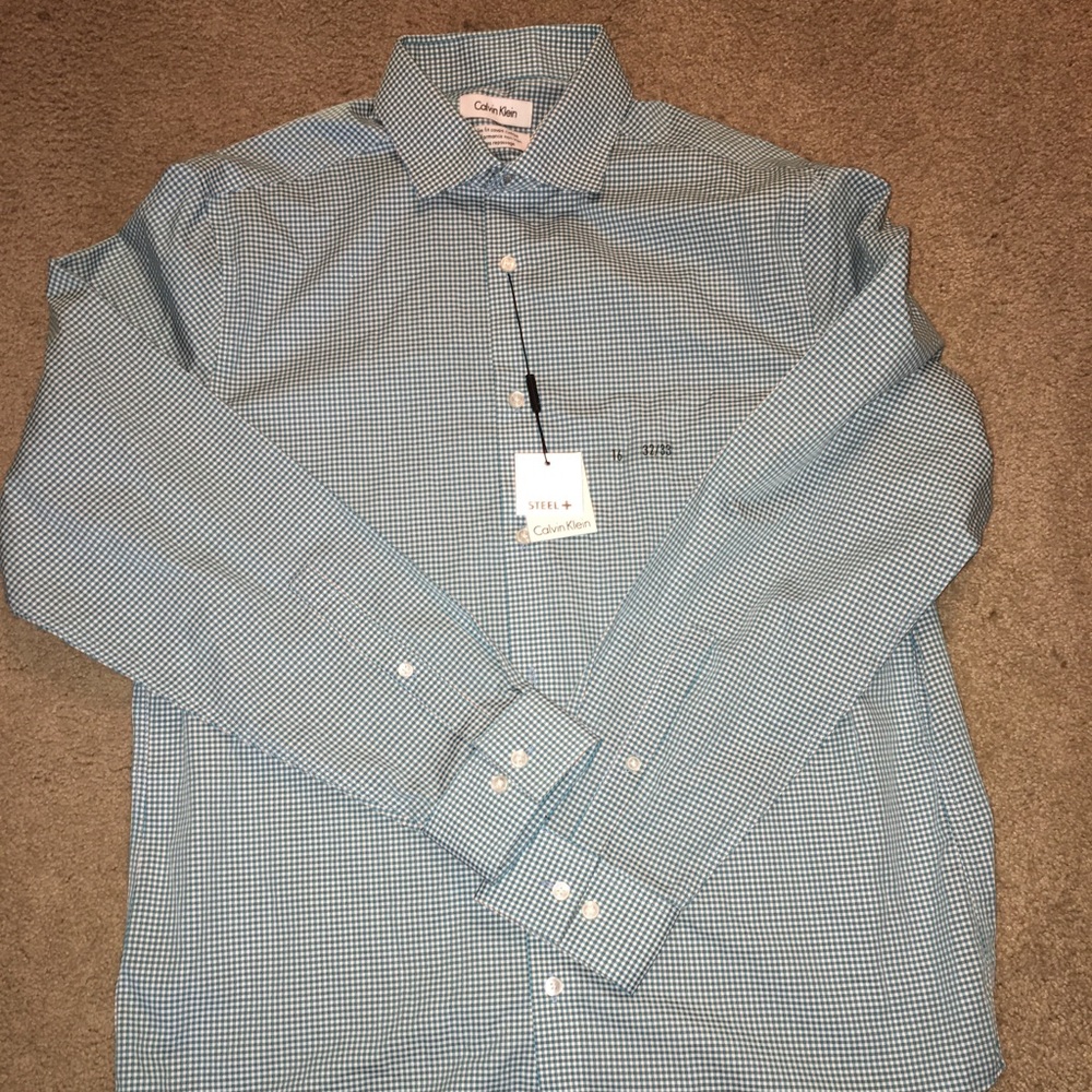 Calvin Klein slim fit dress shirt
